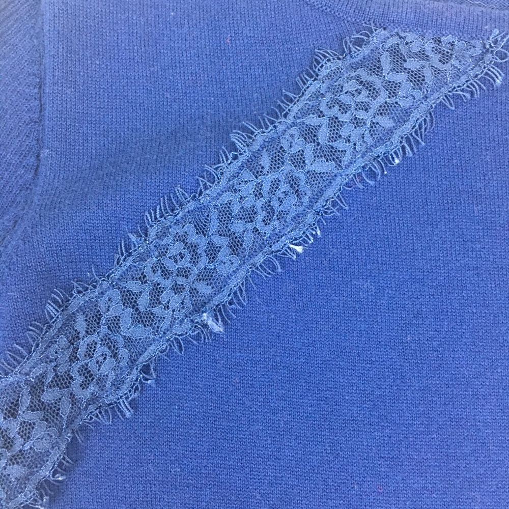 Victoria’s Secret Lightweight Sweater with Lace - Picture 6 of 6